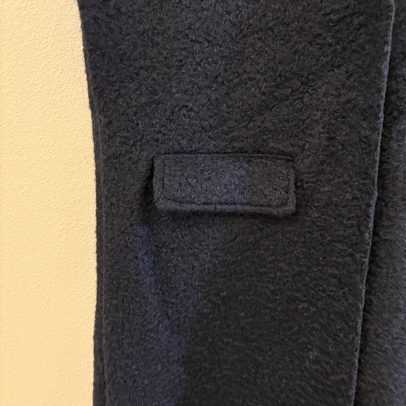 Zara Black Sleeveless long textured vest NWOT woman’s size large - Picture 5 of 16